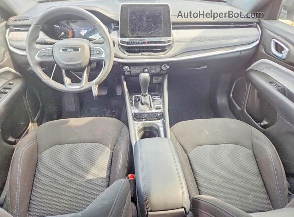 3C4NJDAN4ST505856 2025 JEEP COMPASS White Вид панелі приладів