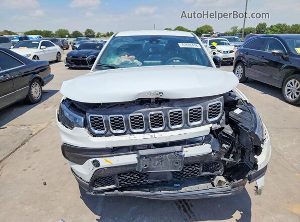 3C4NJDAN4ST515349 2025 JEEP COMPASS White Widok z przodu