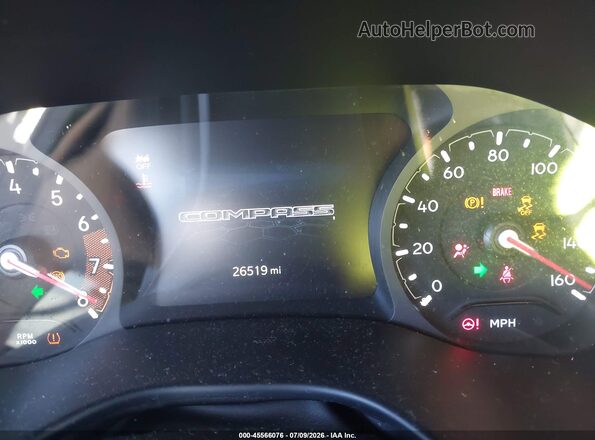 3C4NJDAN6ST540608 2025 JEEP COMPASS Black Vista de los asientos traseros