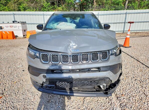 3C4NJDAN7PT569445 2023 JEEP COMPASS Gray Front view
