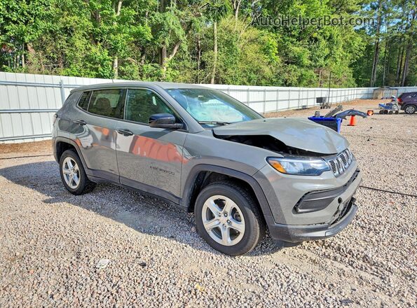 3C4NJDAN7PT569445 2023 JEEP COMPASS Gray Front right