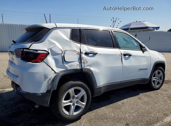 3C4NJDAN8PT574833 2023 JEEP COMPASS White Trasero derecho
