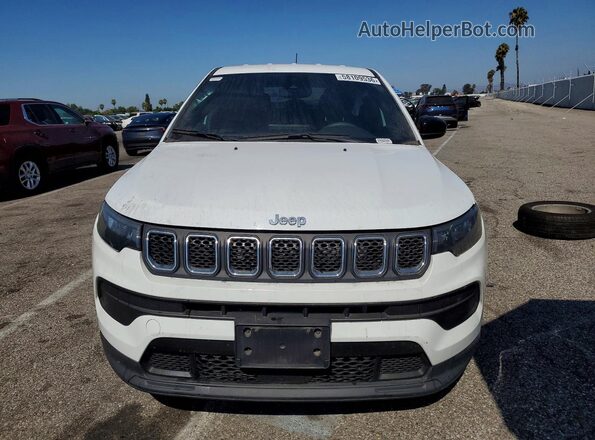 3C4NJDAN8PT574833 2023 JEEP COMPASS White Vista frontal