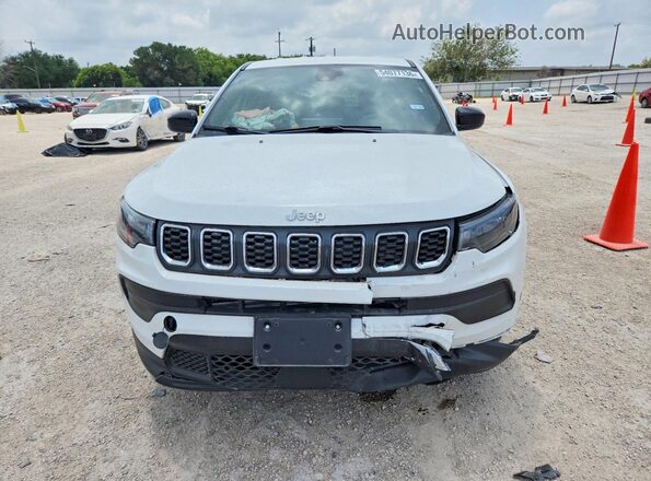 3C4NJDAN8RT173527 2024 JEEP COMPASS White Դիմացի տեսք