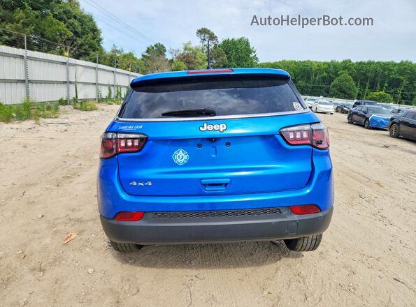 3C4NJDANXPT533667 2023 JEEP COMPASS Синий Вид сзади