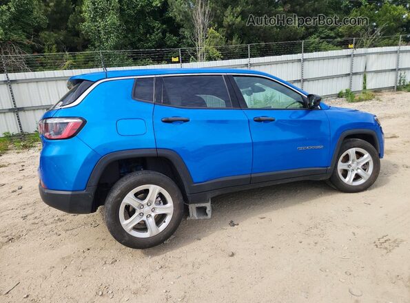 3C4NJDANXPT533667 2023 JEEP COMPASS Синий Задняя правая четверть