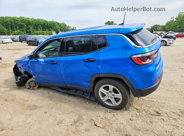 3C4NJDANXPT533667 2023 JEEP COMPASS Синий Задняя левая четверть