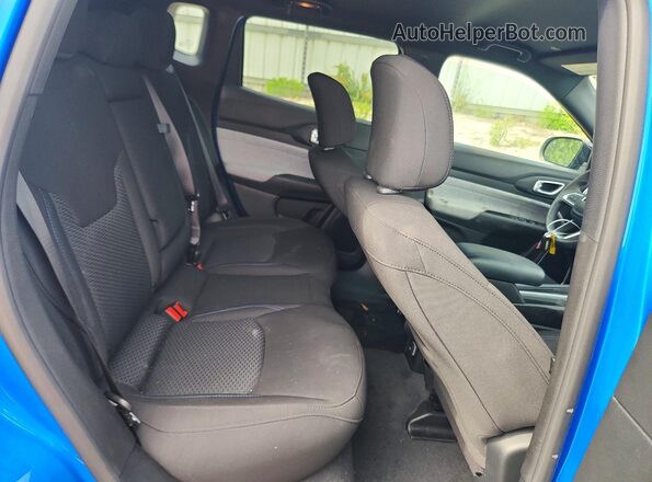 3C4NJDANXPT533667 2023 JEEP COMPASS Синий Вид задней части салона