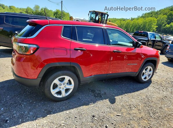 3C4NJDANXRT591605 2024 JEEP COMPASS Red Tył prawy