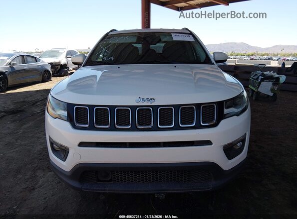 3C4NJDBB0HT635372 2017 JEEP COMPASS White Սարքավորումների վահանակի տեսք