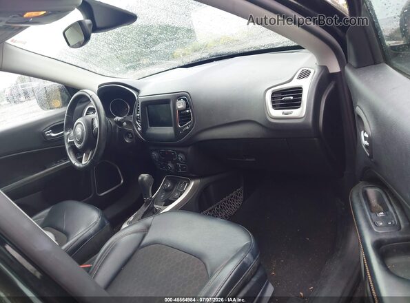 3C4NJDBB0HT650812 2017 JEEP COMPASS Black Trasero derecho