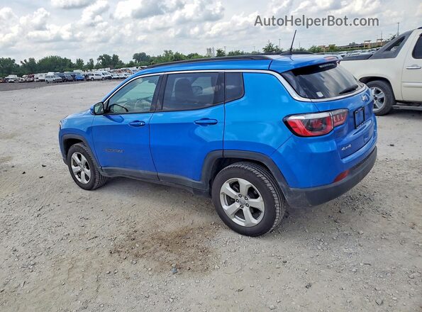 3C4NJDBB0JT223555 2018 JEEP COMPASS Синий Задняя левая четверть