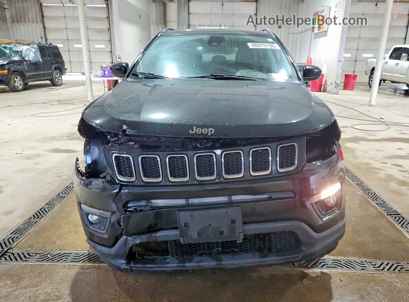 3C4NJDBB0JT278717 2018 JEEP COMPASS Black წინა ხედი
