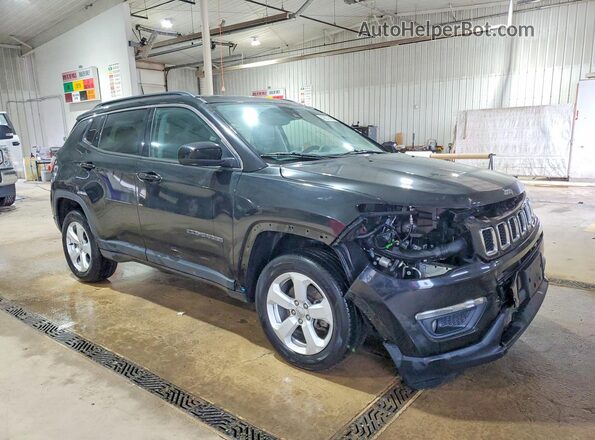 3C4NJDBB0JT278717 2018 JEEP COMPASS Black წინა მარჯვენა
