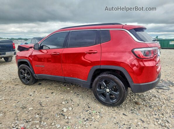 3C4NJDBB0JT331822 2018 JEEP COMPASS Red Rear left