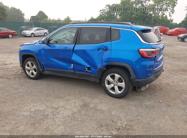 3C4NJDBB0JT485298 2018 JEEP COMPASS Blue Rear left