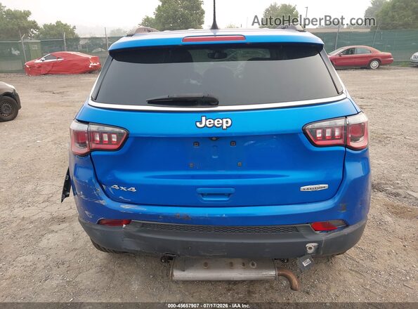 3C4NJDBB0JT485298 2018 JEEP COMPASS Blue 