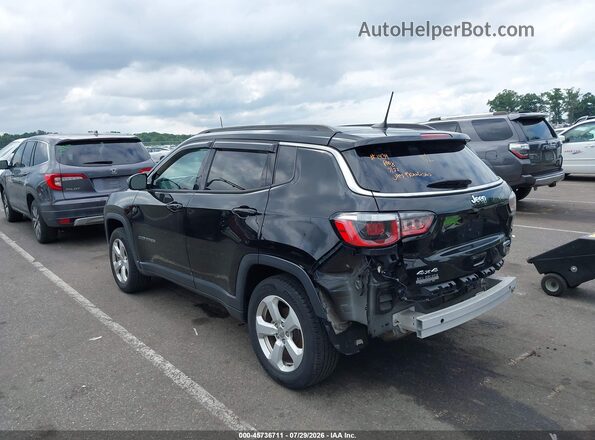 3C4NJDBB0JT492381 2018 JEEP COMPASS Black უკანა მარცხენა