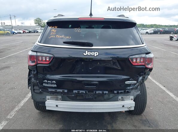 3C4NJDBB0JT492381 2018 JEEP COMPASS Black წინა ხედი