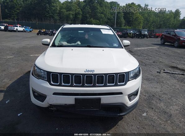 3C4NJDBB0KT652924 2019 JEEP COMPASS White Widok zestawu wskaźników