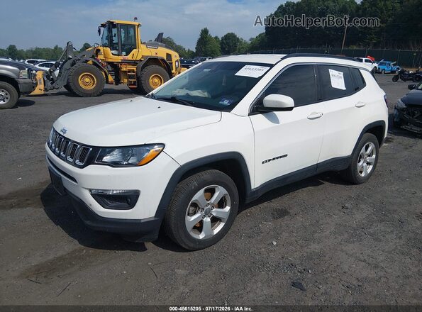 3C4NJDBB0KT652924 2019 JEEP COMPASS White Przód lewy