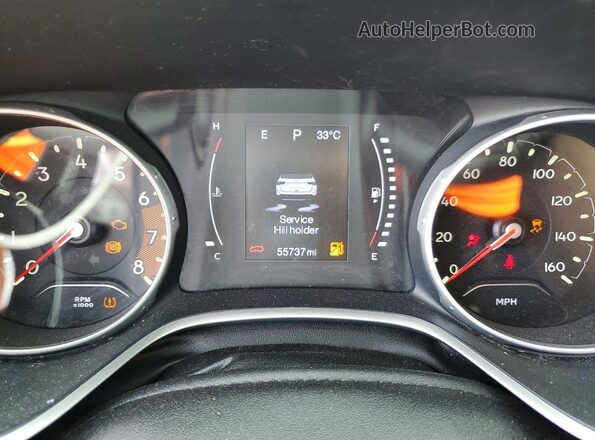 3C4NJDBB0KT834235 2019 JEEP COMPASS Black Սարքավորումների վահանակի տեսք