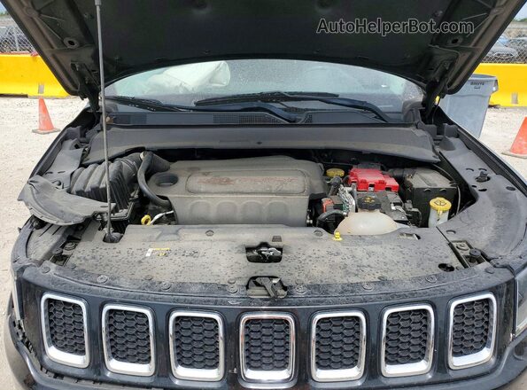 3C4NJDBB0KT834235 2019 JEEP COMPASS Black Սալոնի հետևի տեսք