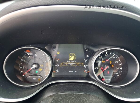 3C4NJDBB0LT116895 2020 JEEP COMPASS Серый Вид щитка приборов