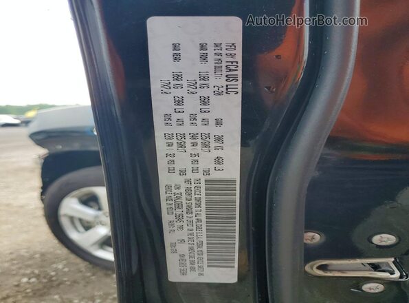 3C4NJDBB0LT196845 2020 JEEP COMPASS Black VIN კოდის სტიკერის ხედი