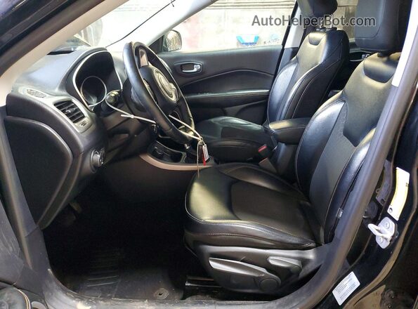 3C4NJDBB1HT680756 2017 JEEP COMPASS Black Սալոնի դիմացի տեսք