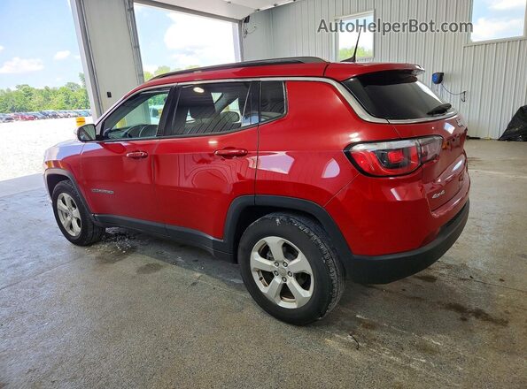 3C4NJDBB1JT154729 2018 JEEP COMPASS Красный Задняя левая четверть