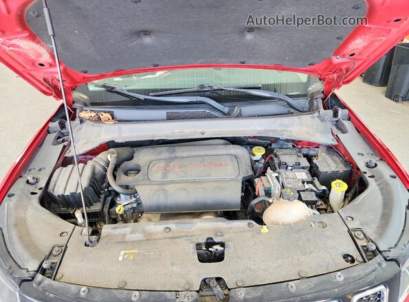 3C4NJDBB1JT154729 2018 JEEP COMPASS Красный Вид подкапотного пространства