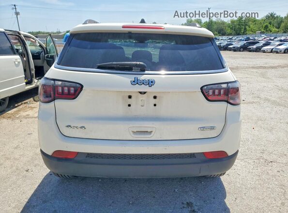 3C4NJDBB1JT155086 2018 JEEP COMPASS White Հետևի տեսք