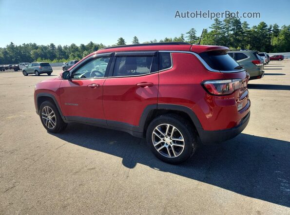 3C4NJDBB1JT175614 2018 JEEP COMPASS Red Tył lewy