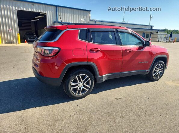 3C4NJDBB1JT175614 2018 JEEP COMPASS Red Tył prawy