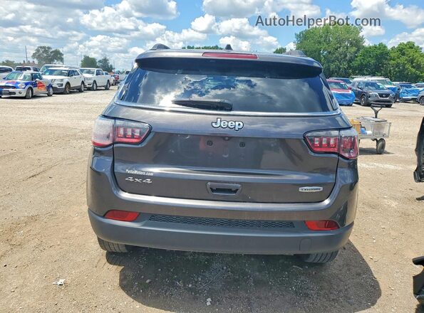 3C4NJDBB1JT199511 2018 JEEP COMPASS Gray Հետևի տեսք