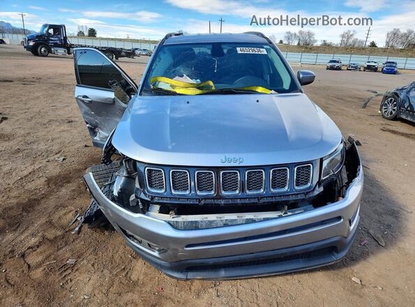 3C4NJDBB1JT253258 2018 JEEP COMPASS Gray Դիմացի տեսք