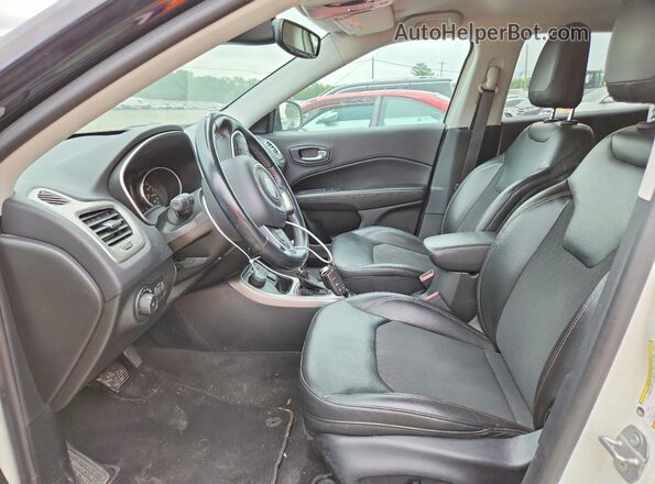 3C4NJDBB1JT261831 2018 JEEP COMPASS White Vista interior delantera