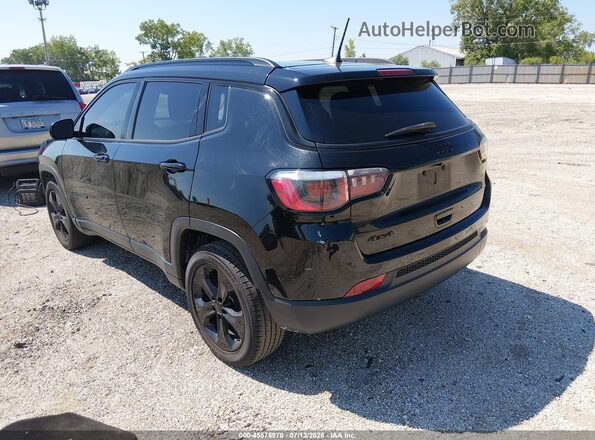3C4NJDBB1JT313457 2018 JEEP COMPASS Black Rear left