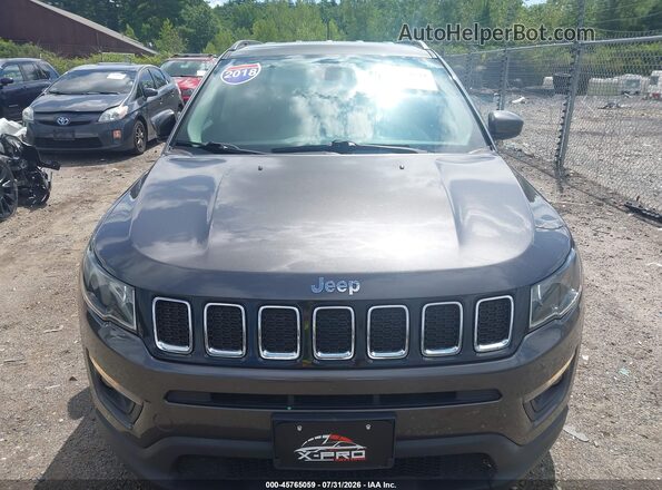 3C4NJDBB1JT337371 2018 JEEP COMPASS Gray ხელსაწყოთა პანელის ხედი