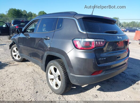 3C4NJDBB1JT359872 2018 JEEP COMPASS Gray Trasero izquierdo