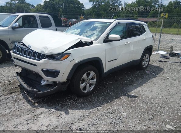 3C4NJDBB1KT741823 2019 JEEP COMPASS White Vista tres cuartos delantera izquierda