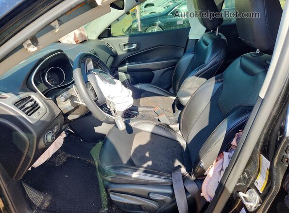 3C4NJDBB1KT813720 2019 JEEP COMPASS Black Front interior view