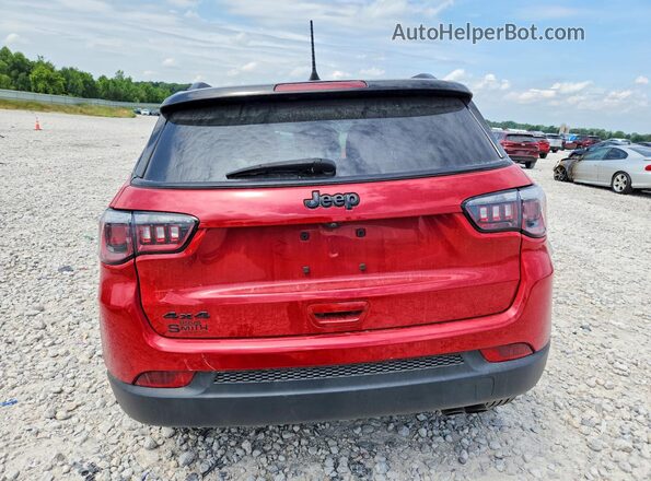 3C4NJDBB1LT155415 2020 JEEP COMPASS Red უკანა ხედი
