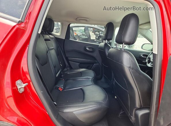 3C4NJDBB1LT155415 2020 JEEP COMPASS Red უკანა სავარძლების ხედი