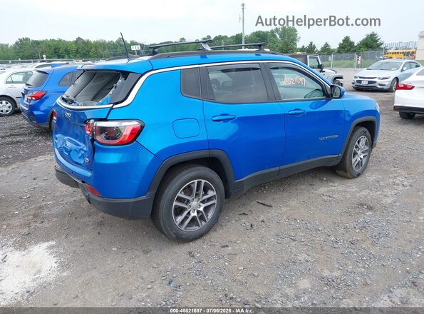 3C4NJDBB1LT258138 2020 JEEP COMPASS Blue Задня права чверть