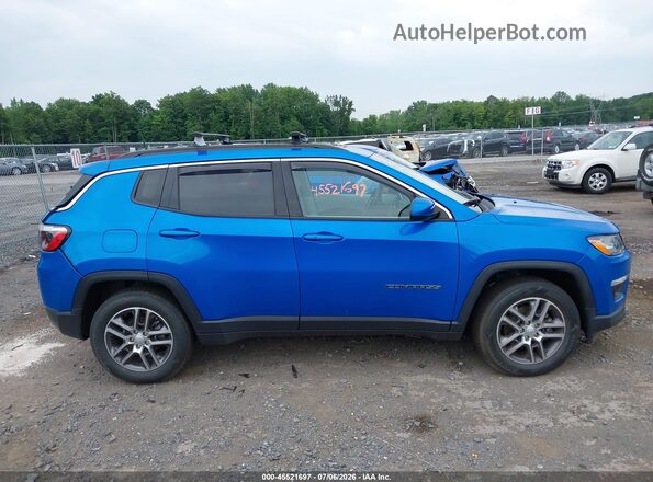 3C4NJDBB1LT258138 2020 JEEP COMPASS Blue Вид задньої частини салону