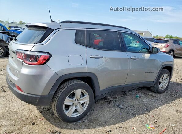 3C4NJDBB1NT121185 2022 JEEP COMPASS Silver Հետևի աջ
