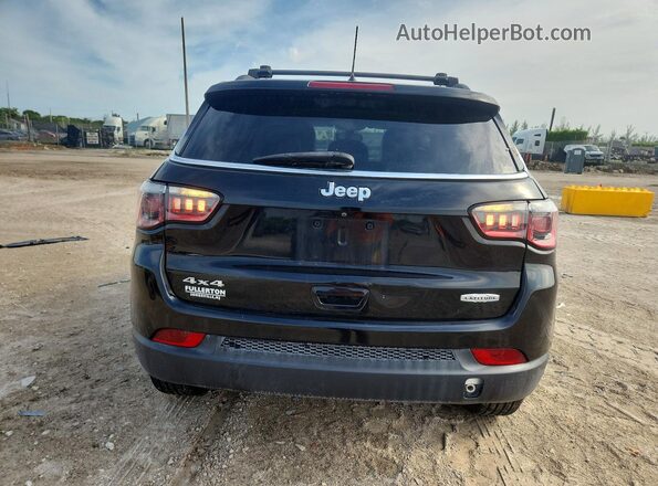 3C4NJDBB2HT624633 2017 JEEP COMPASS Black უკანა ხედი