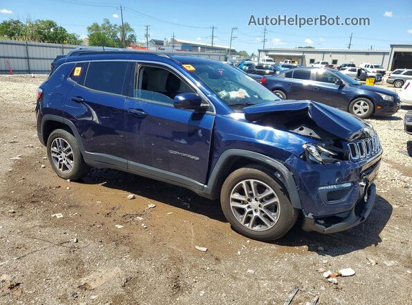 3C4NJDBB2HT640329 2017 JEEP COMPASS Blue Передня права чверть